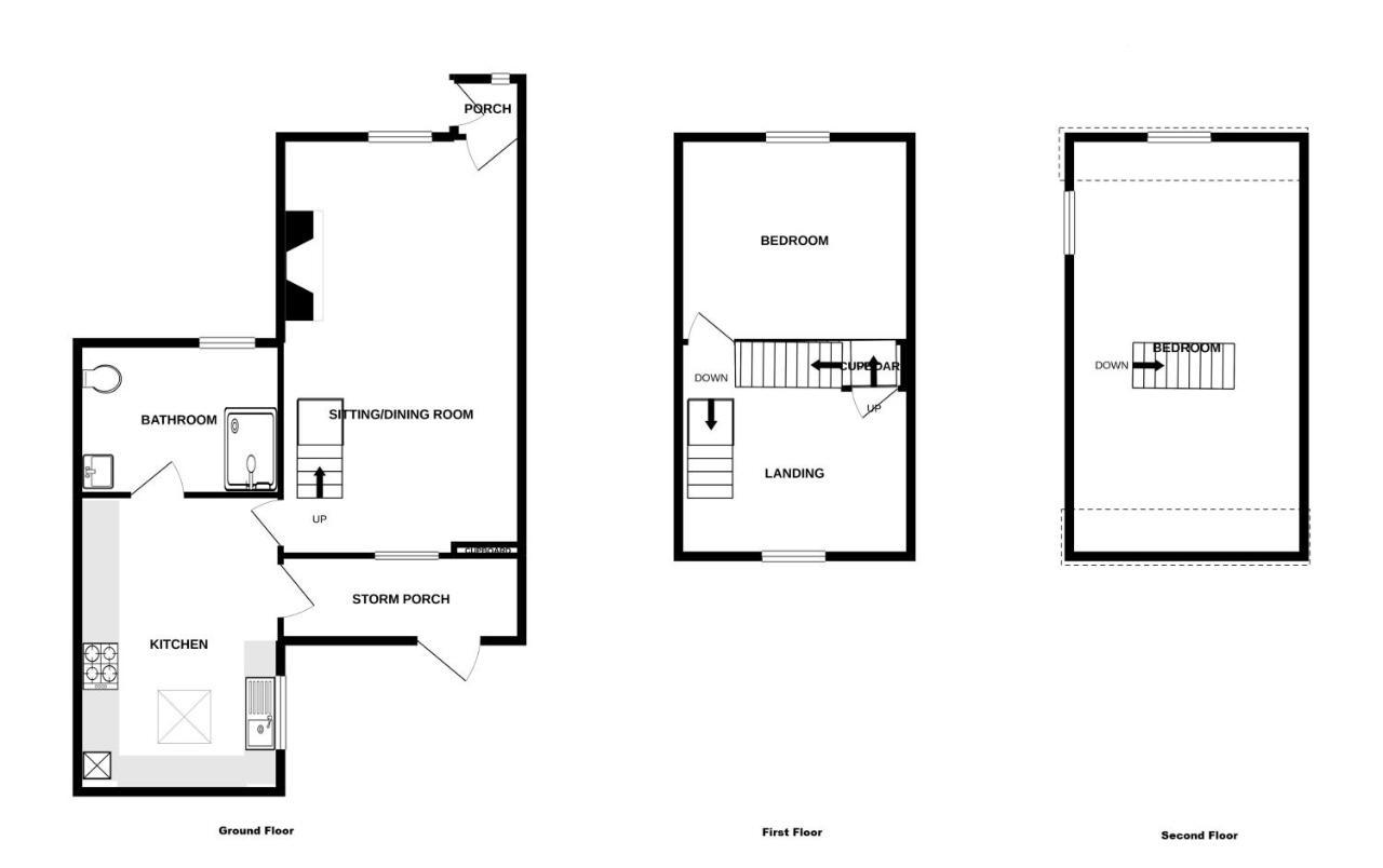 Sea View Cottage Portland Exterior foto